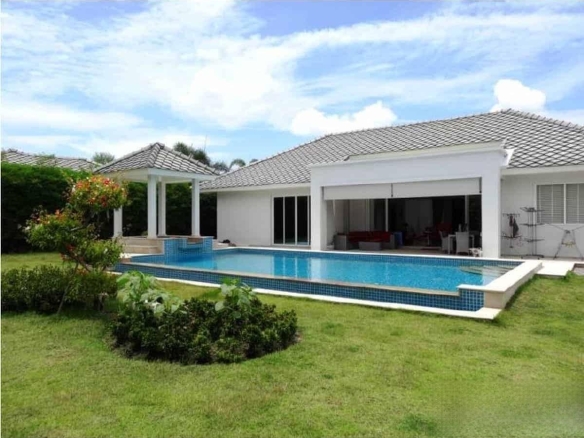 Luxury Pool Villa For Sale on Premier Estate Near Black Mountain Golf Hua Hin