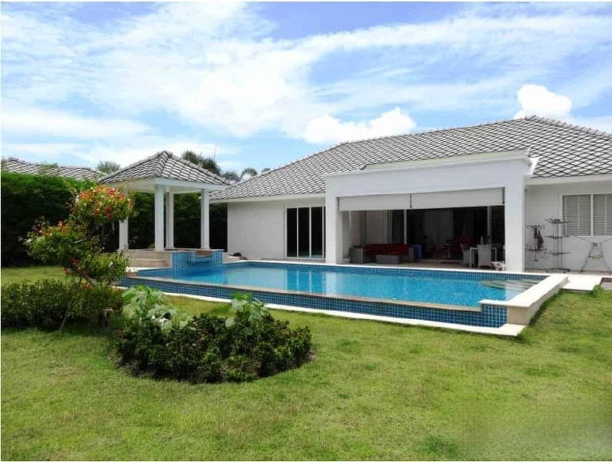 Luxury Pool Villa For Sale on Premier Estate Near Black Mountain Golf Hua Hin