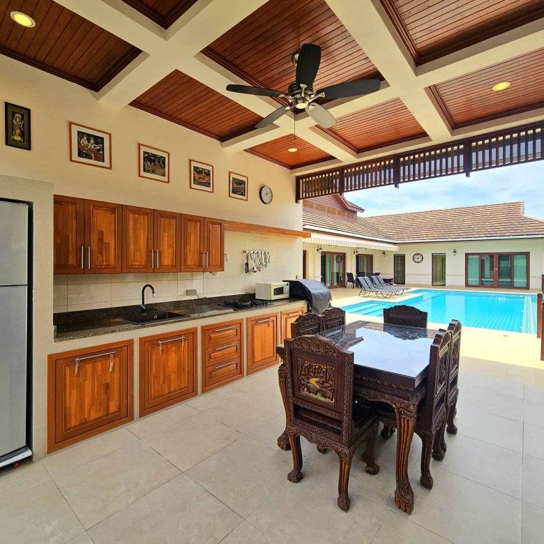 Exquisite Balinese Villa Sale Hua Hin