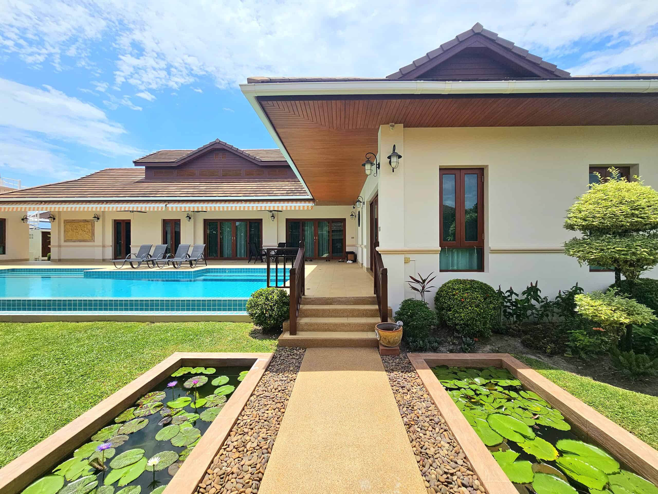 Bali Style Property Hillside Hamlet Premium Balinese Villa Sale Hua Hin
