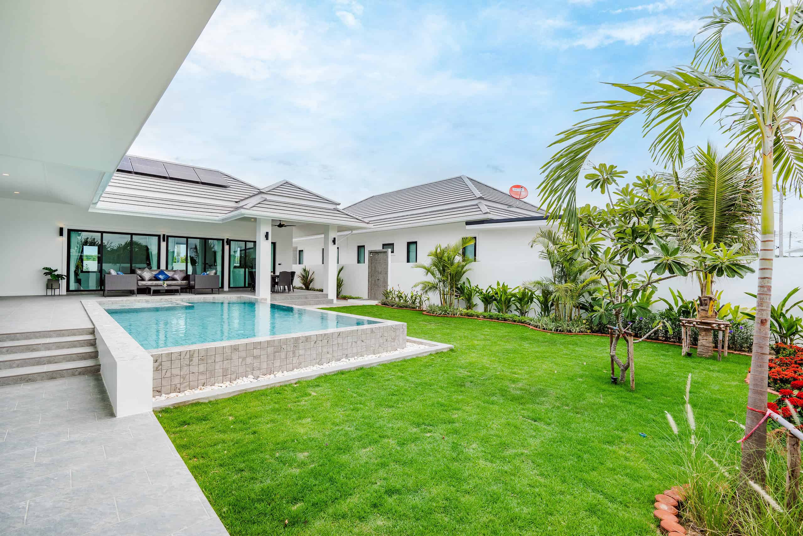 Furnished Luxury Home Botanica Pool Thailand Stylish Residence Sales Hua Hin