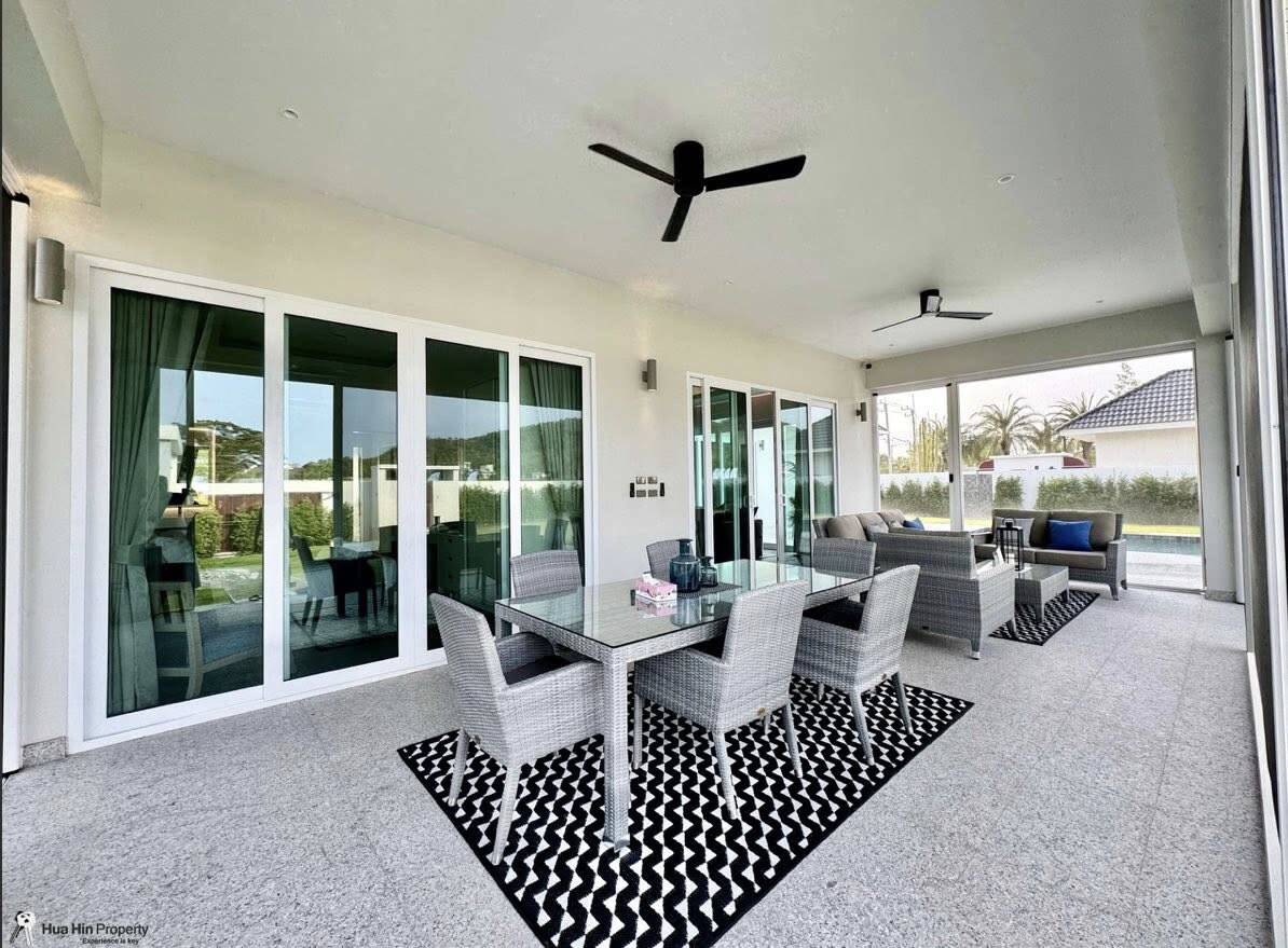 Mountain Living Green Villa Hua Hin Beautiful Villas Sales Near Golf