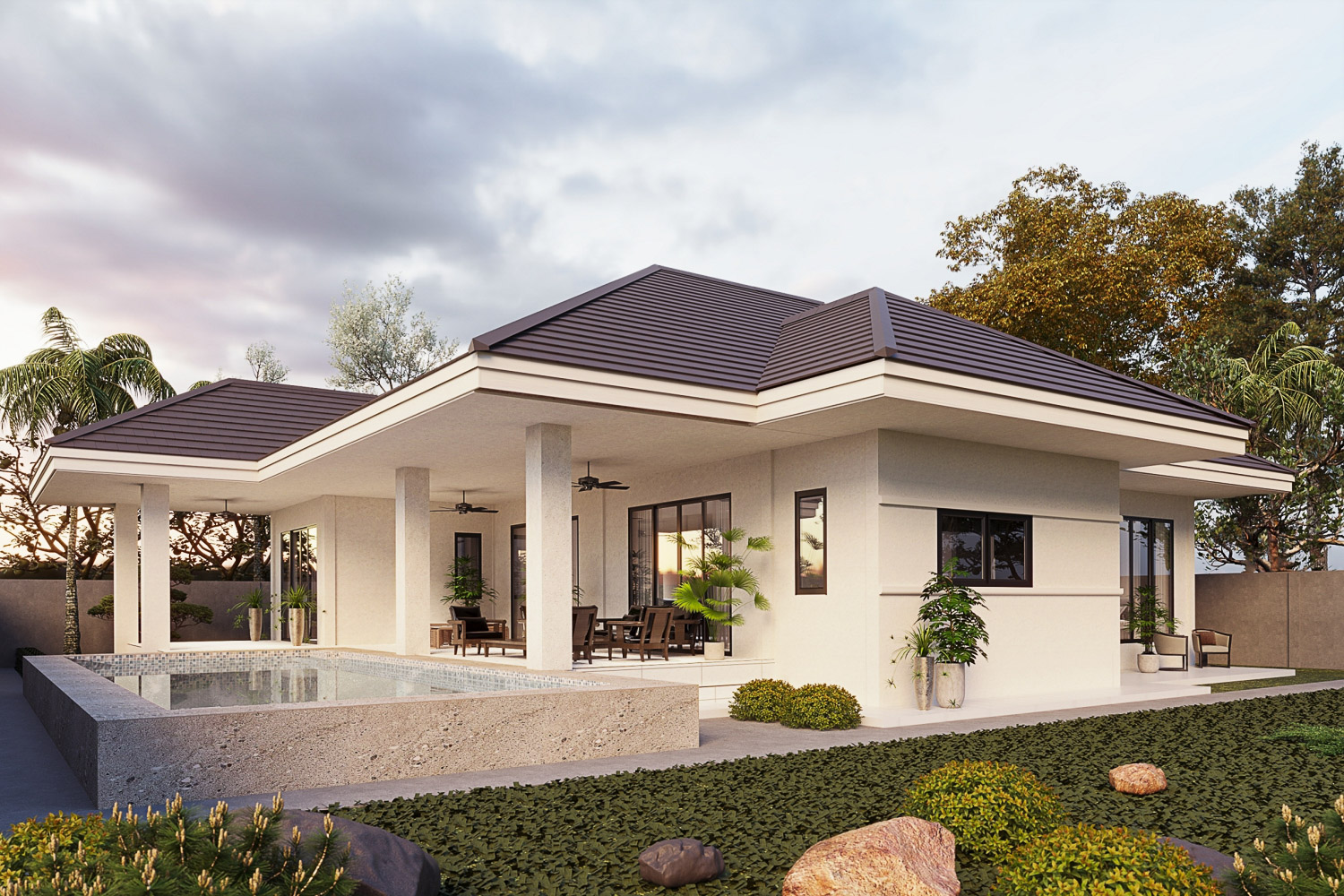 Charming Villa Sales Chada Homes Thailand Luxury Living Villa Sales Hua Hin Chada