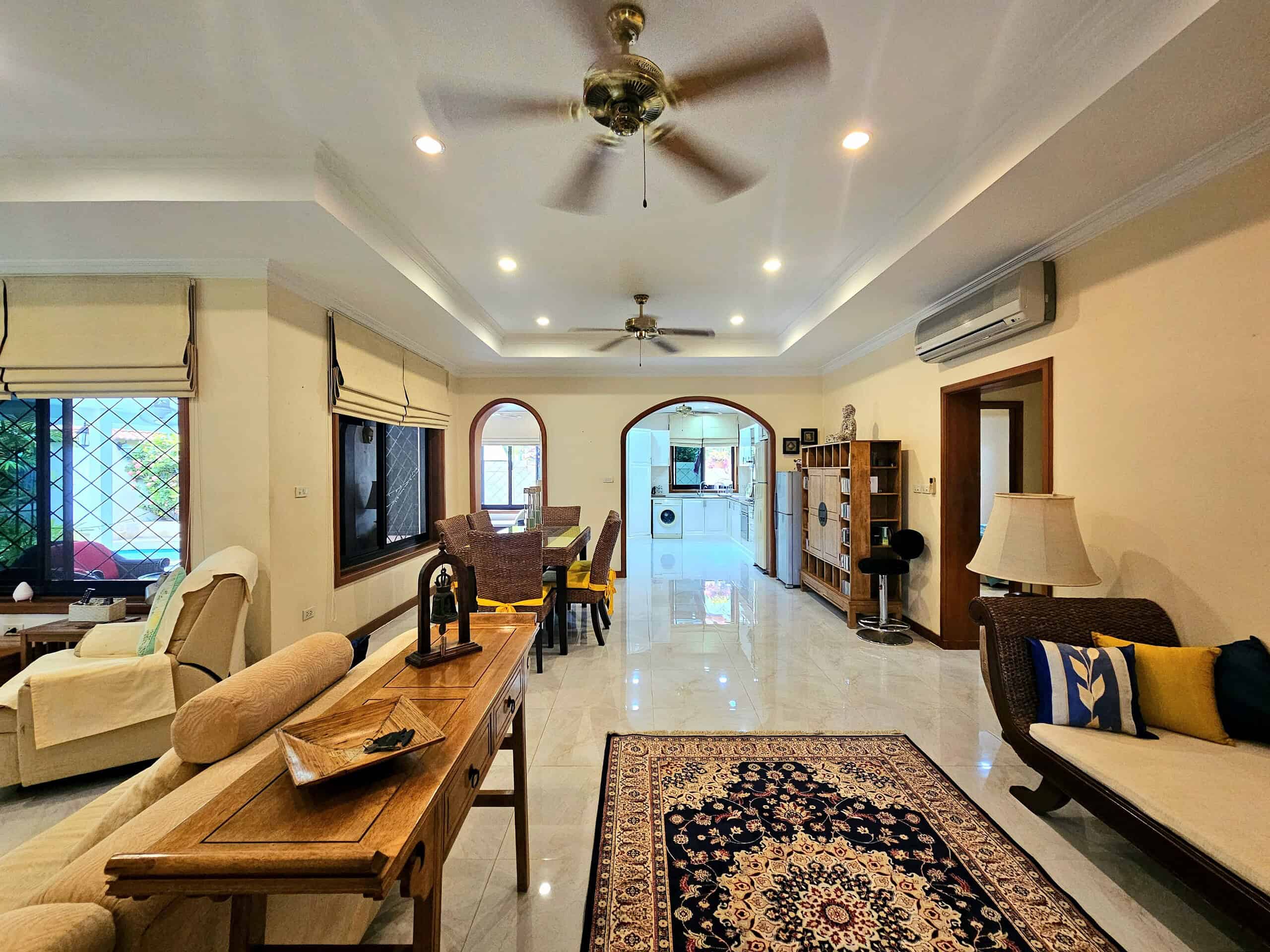 Villa with Saltwater Pool Hua Hin Beach Stylish Tropical Villa Sales