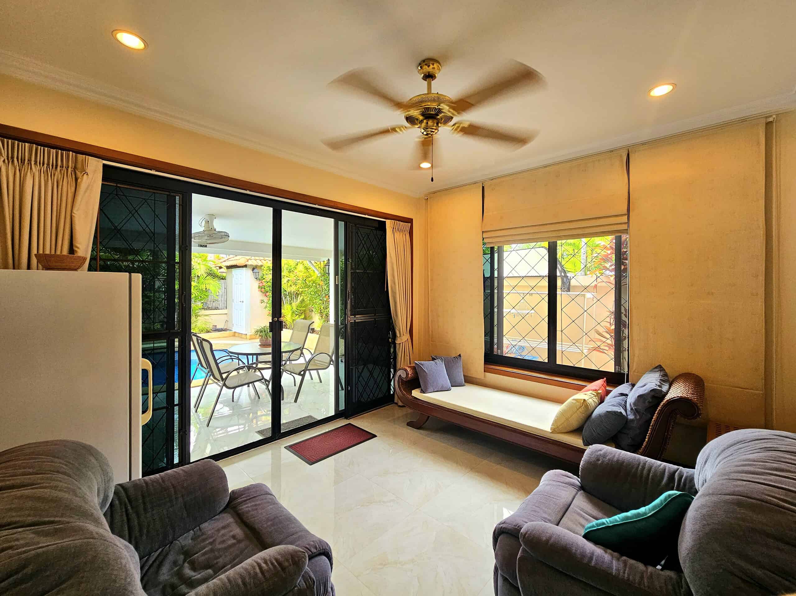 Furnished Villa Pool Hua Hin Three Bedroom Modern Tropical Home Sales