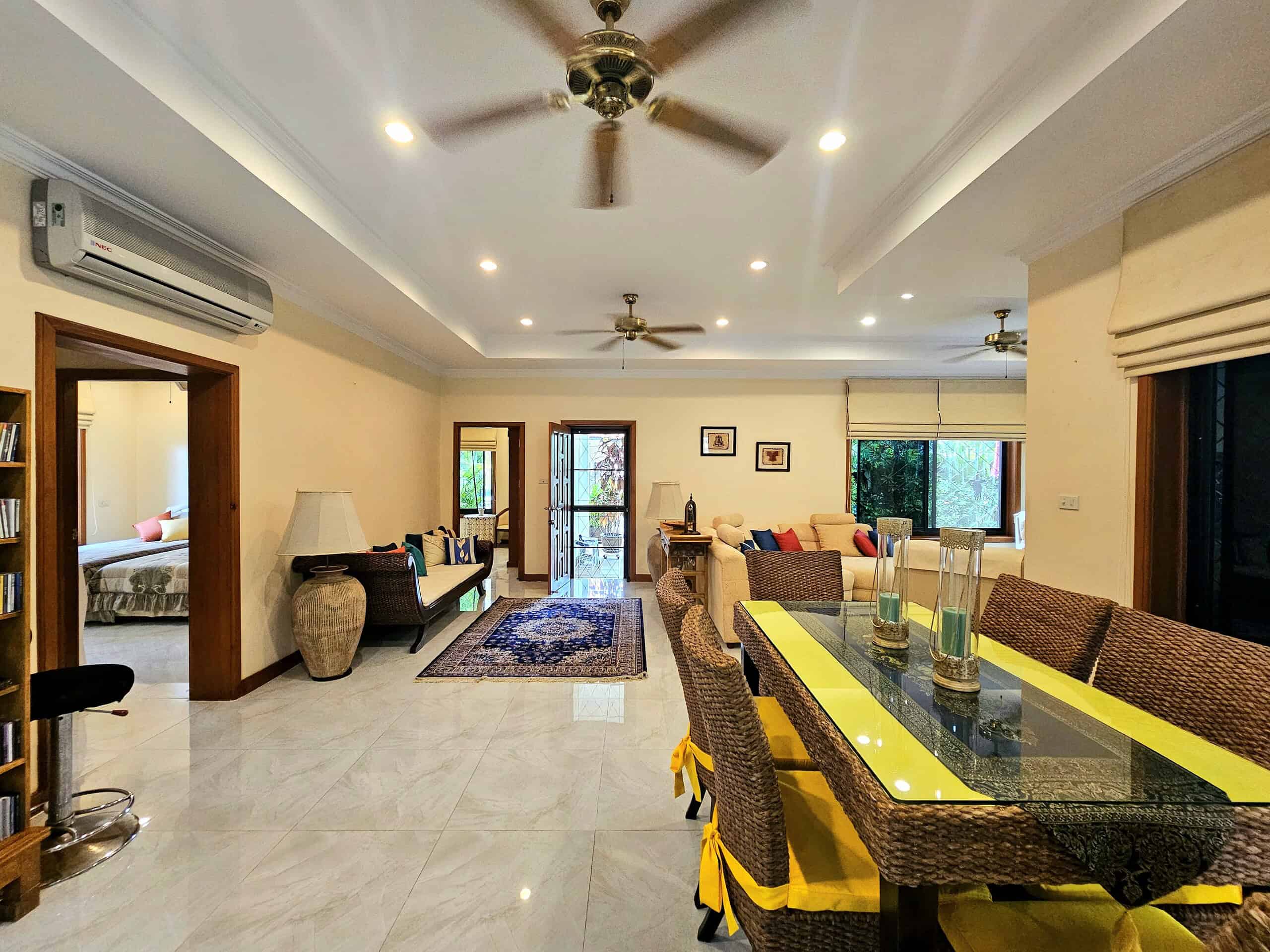 Furnished Villa Hua Hin Tropical Pool Sale Vibrant Tropical Villa Sales