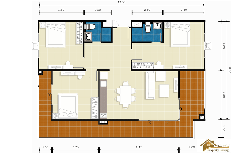 Mesmerizing Hua Hin Penthouse Shore Sale