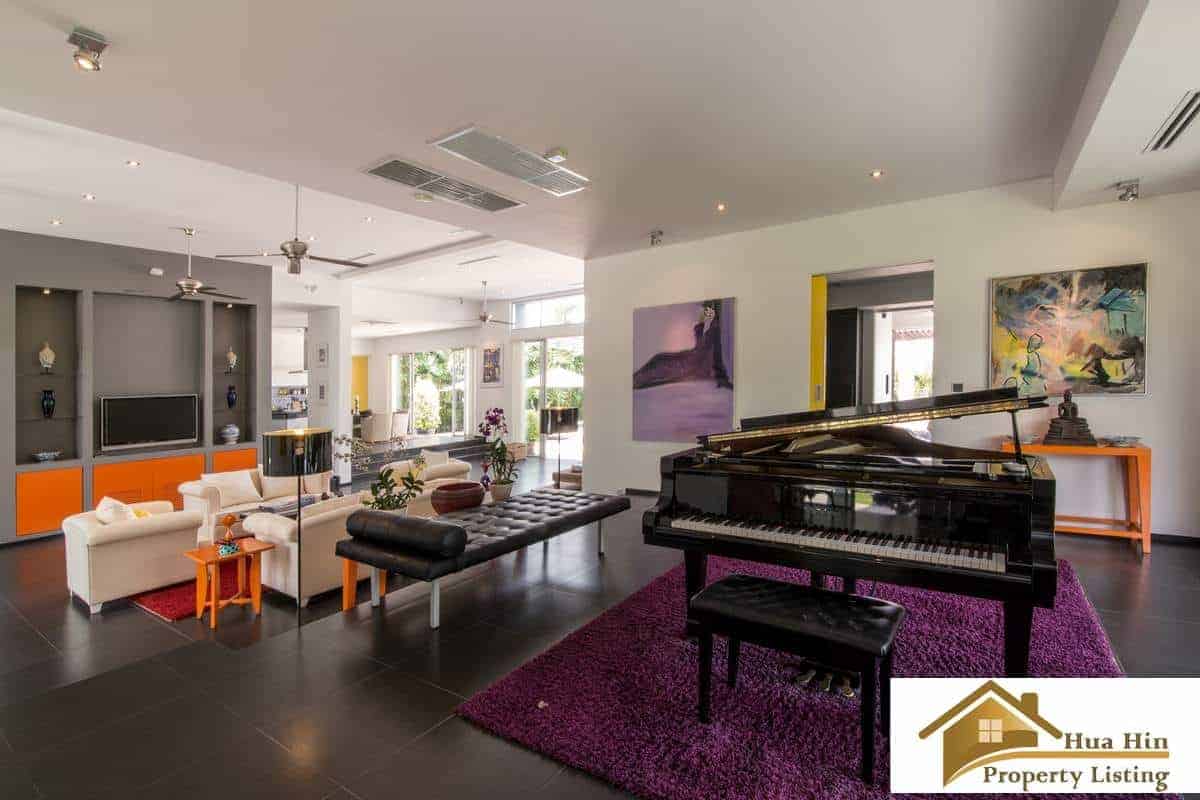 Pool Villa Luxury Golf View Modern Hua Hin Property Sales Golf Outlook