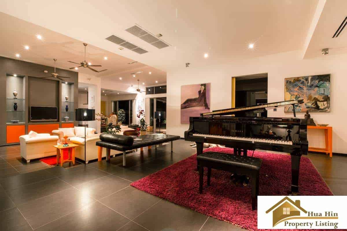 Pool Villa Stunning Golf Course Exceptional Hua Hin Property Sales Golf Scene