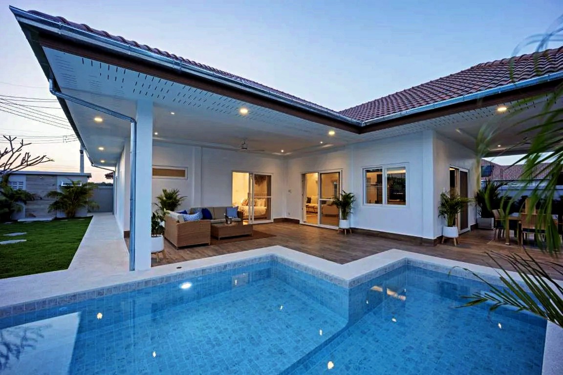 Deluxe Villa Sale Hua Hin Mali Bua Orchid Palm Deluxe Pool Villa Sales Feature