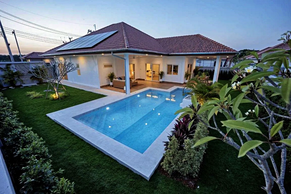Luxurious Pool Villa Sale Mali Bua Orchid Palm Homes Luxurious Villa Sales Showcase Property