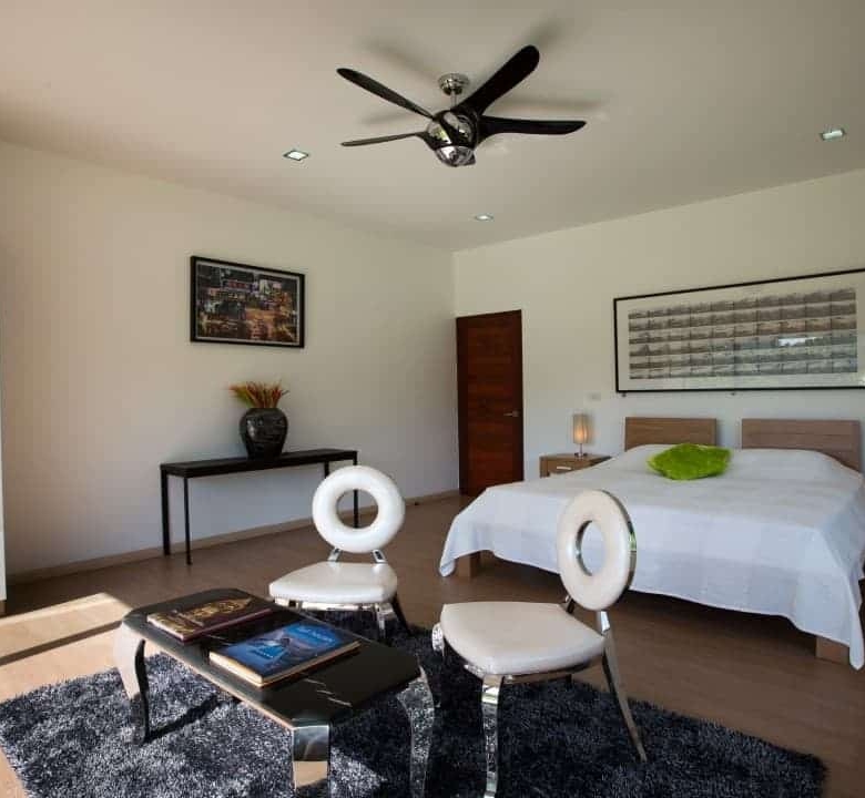 Contemporary Hua Hin Villa Open Land Black Mountain