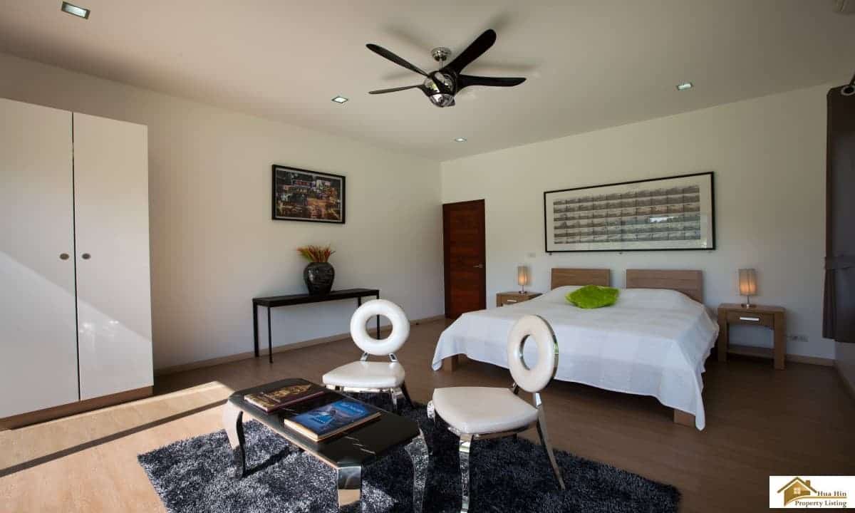 Premium Villa Near Black Mountain Golf Course Contemporary Hua Hin Villa Open Land Black Mountain