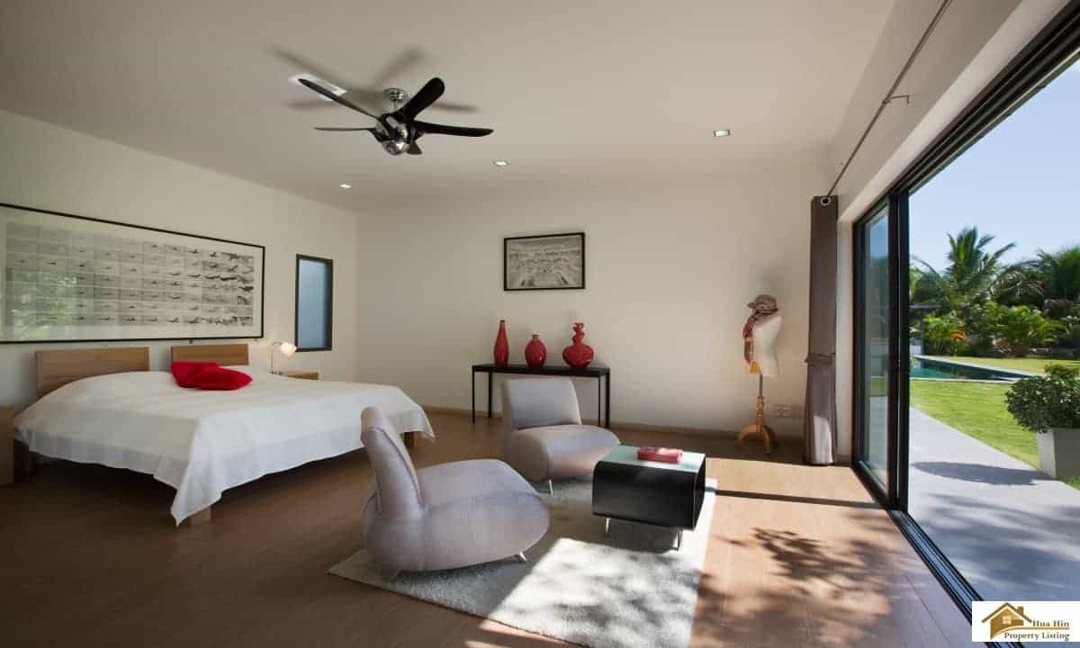 Stunning Villa Black Mountain Golf Course Community Luxury Hua Hin Property Expansive Land Mountain