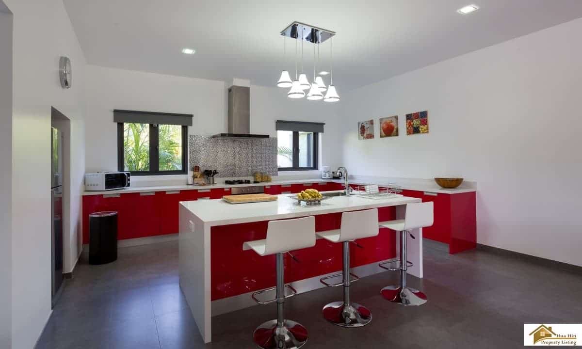 Stunning Modern Villa Black Mountain Golf Area Beautiful Hua Hin Estate Generous Land Black Mountain