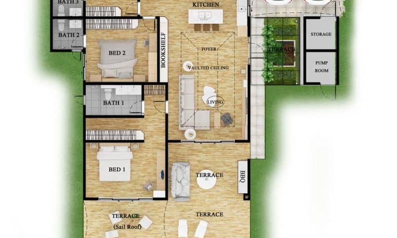 Spanish Design Condo Sales