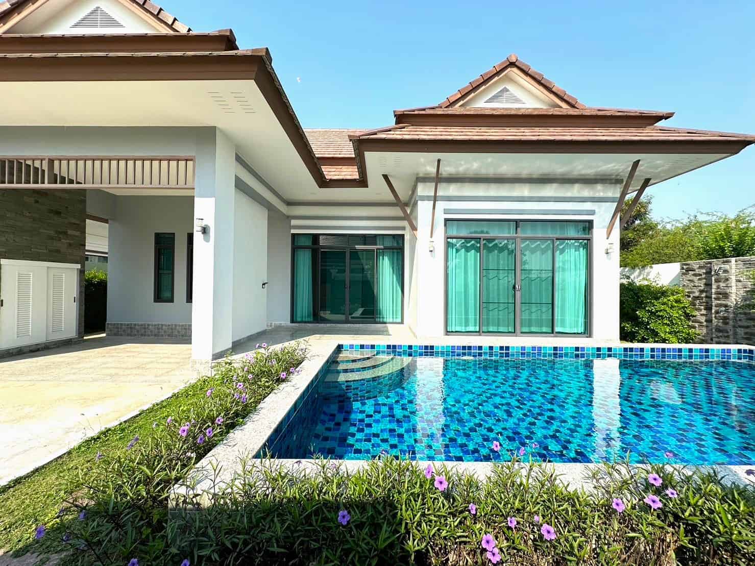 Balinese Style Pool Villa Sale Plumeria Hua Hin