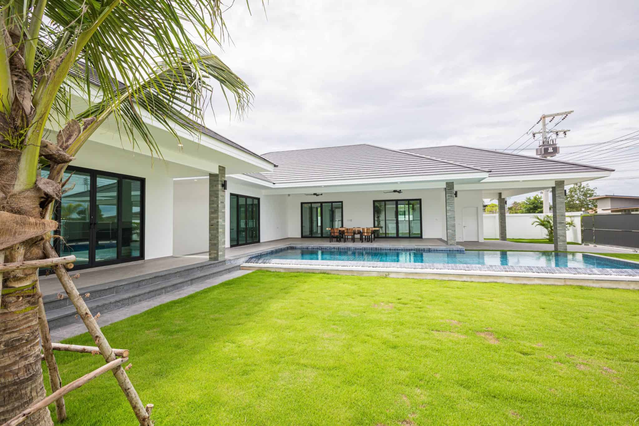 Hua Hin Premium Villa Near Golf Championship Lavish Highland Villas Sale Golf Area