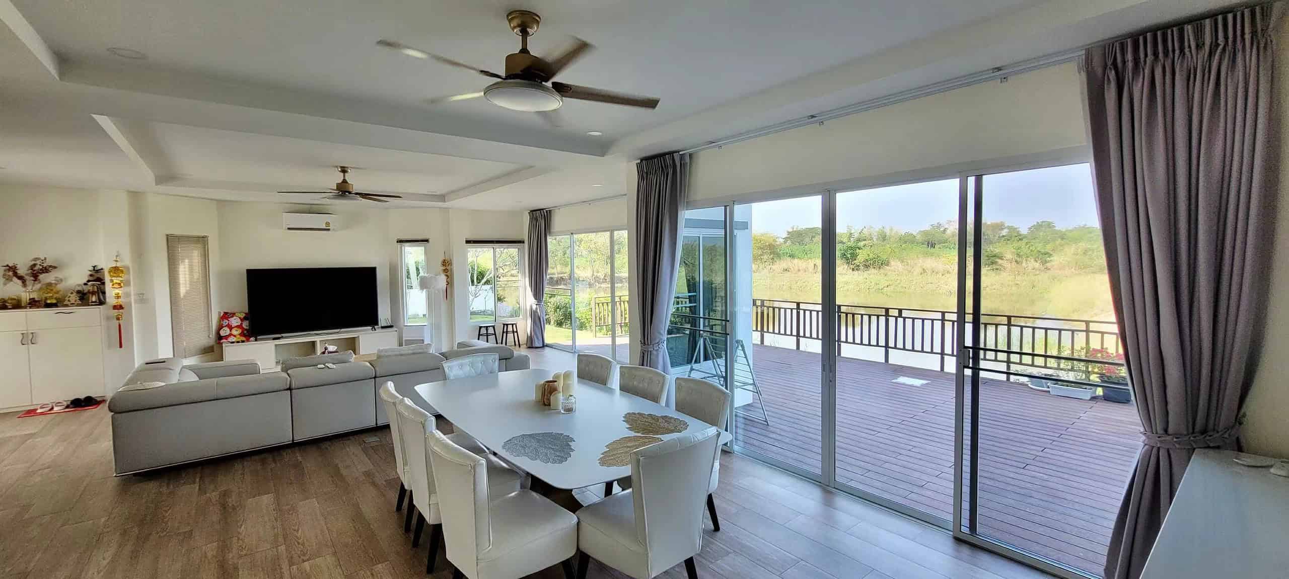Waterfront Luxury Villa For Sale Lakefront Villa Sale Hua Hin Garden Elegance
