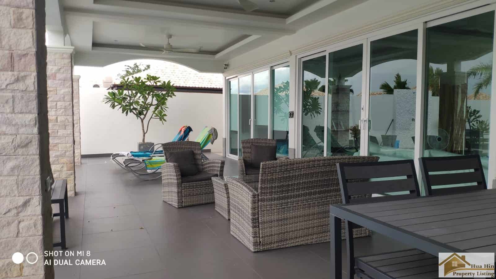 Stunning Villa Black Mountain Golf Club Hua Hin Elegant Pool Villa Sales Display