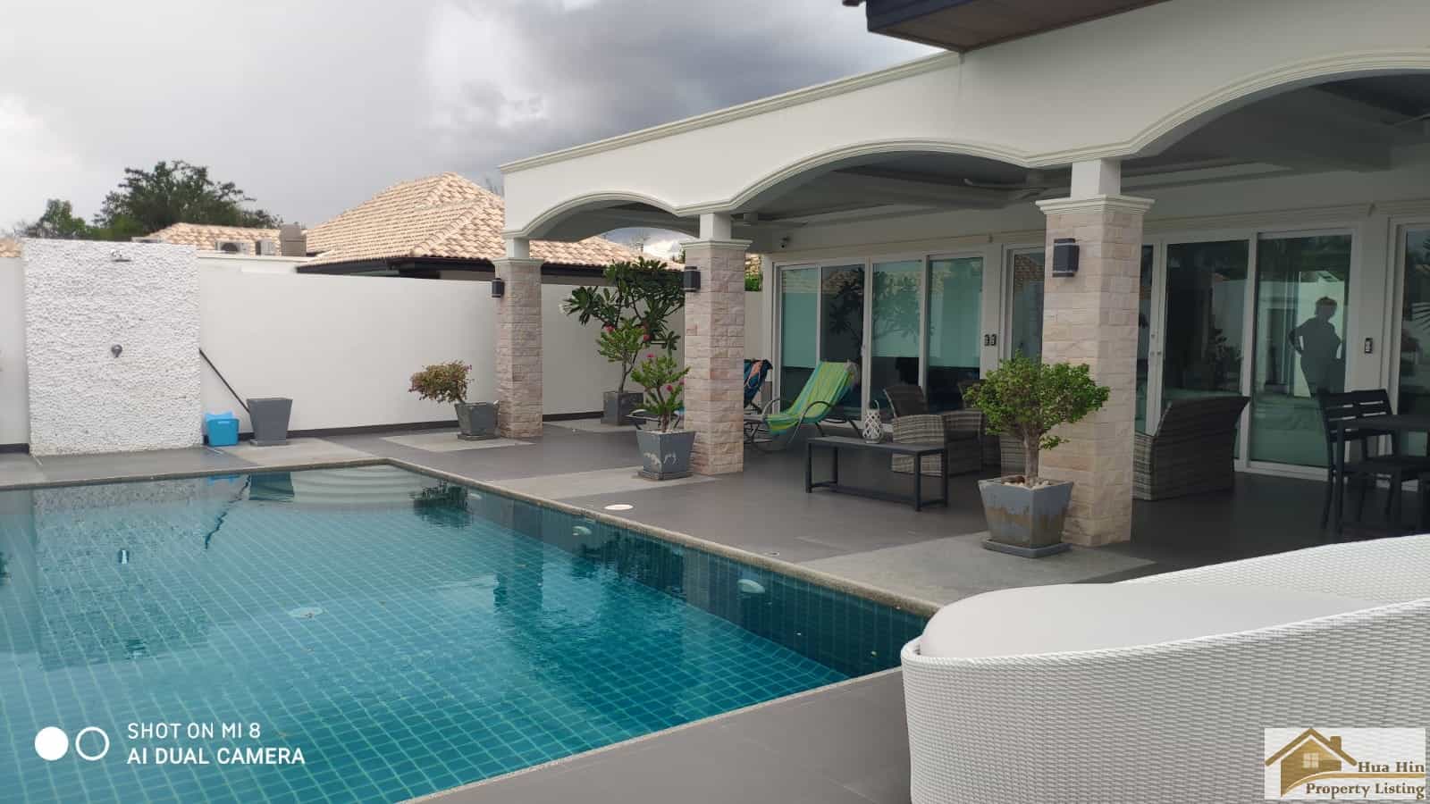 Black Mountain Area Beautiful Pool Villa Sale Striking Hua Hin Sales Home