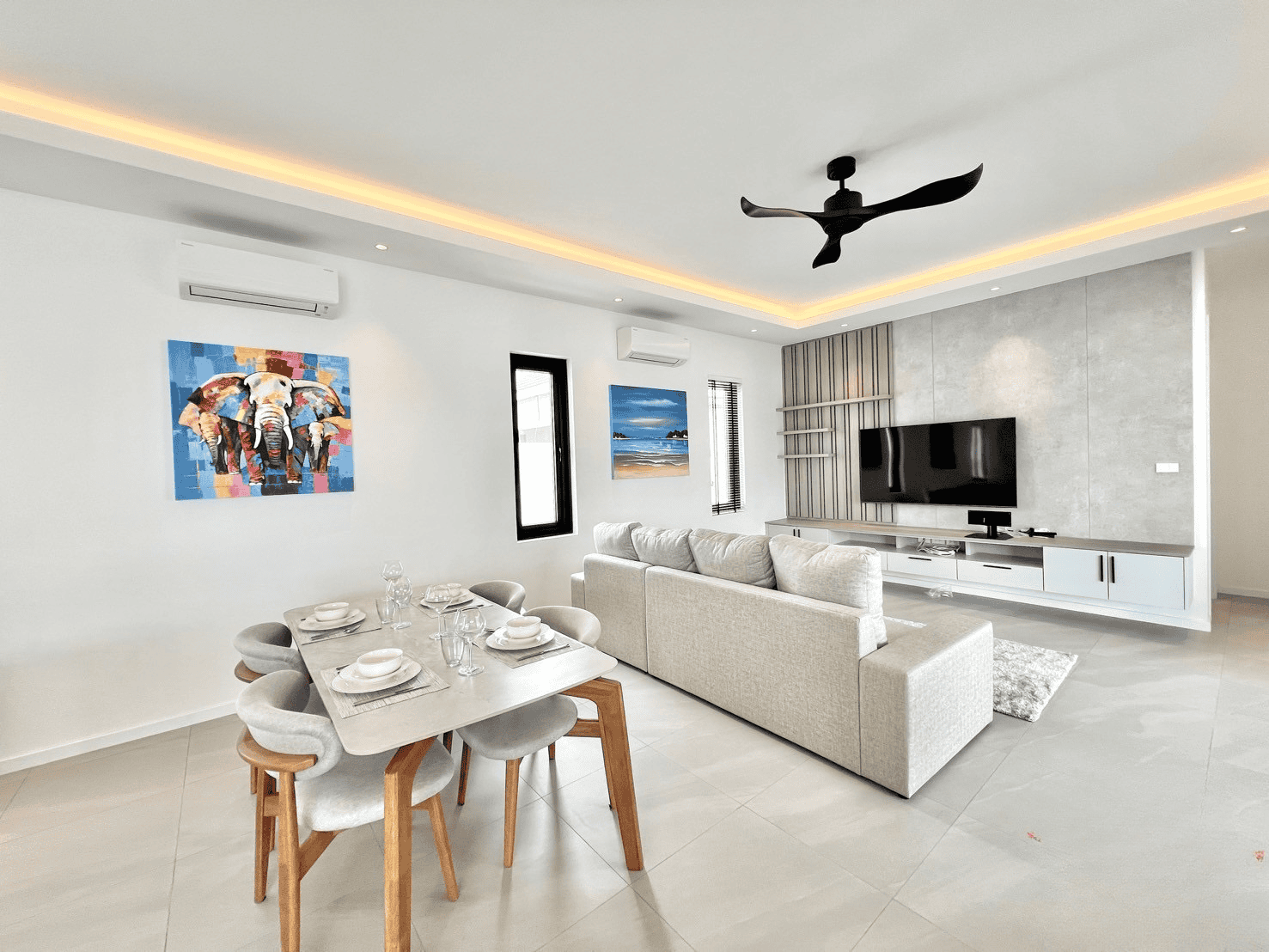 Luxury Three Bedroom Villa with Pool Hua Hin Stunning Villa Sales Display Hua Hin Town