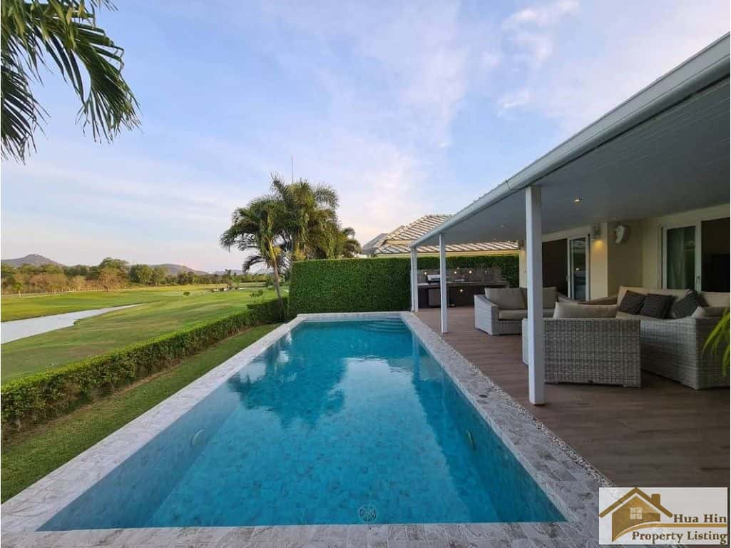 Stunning Golf Villa Pool Paradise Modern Villa Sales Black Mountain Estate
