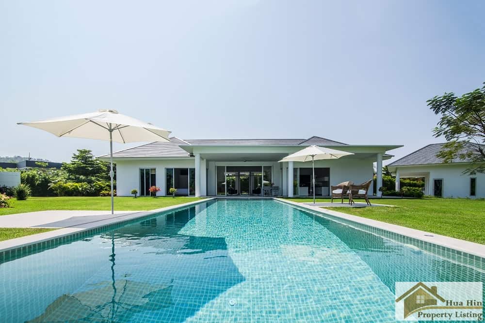 Stunning Villa with Pool Development Notable Pool Villa Sale Hua Hin Baan Ing