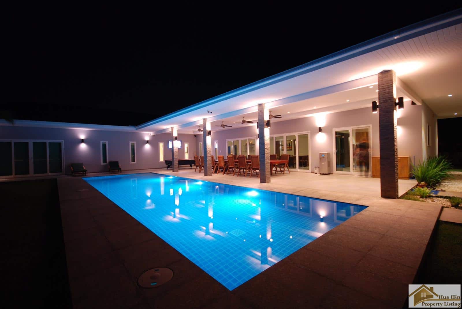 Modern Pool Villa Luxury Hua Hin Estate Charming Home Sales Hua Hin Image