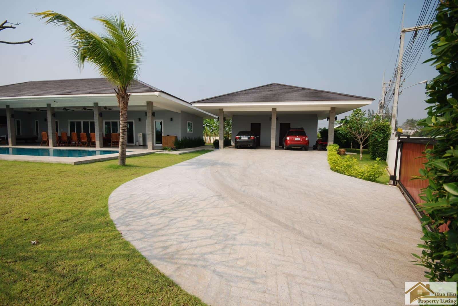 Premium Private Villa Swimming Pool Hua Hin Striking Villa Sales Hua Hin Visual