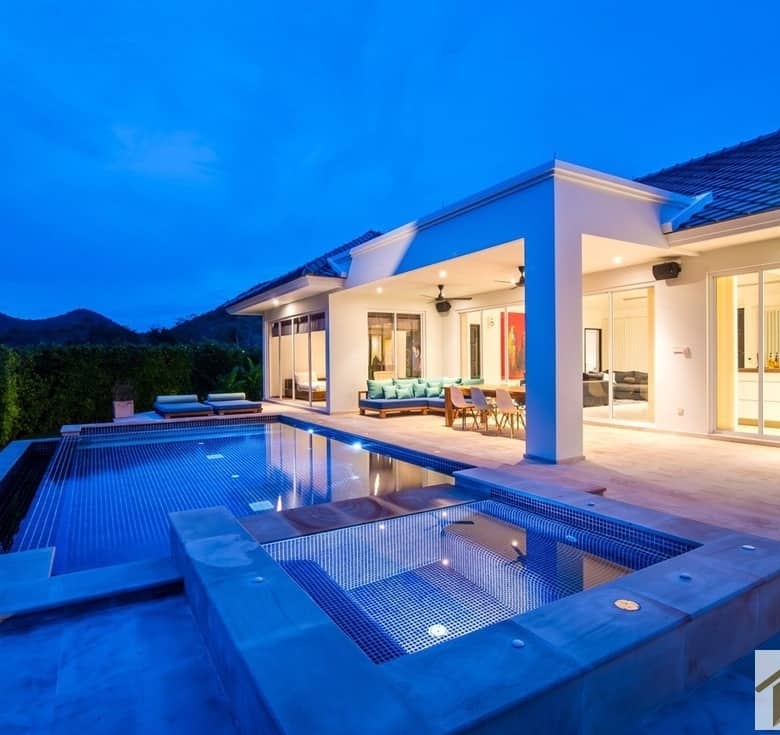 Modern Villa Sales Showcase Hua Hin