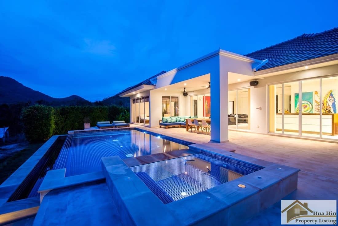 Modern Villa Sales Showcase Hua Hin