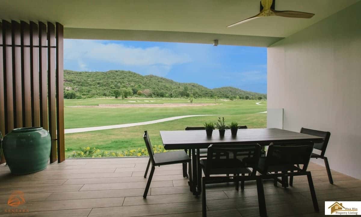 Spacious Condo For Sale Near Black Mountain Exclusive Sansara Hua Hin Golf Course Panorama