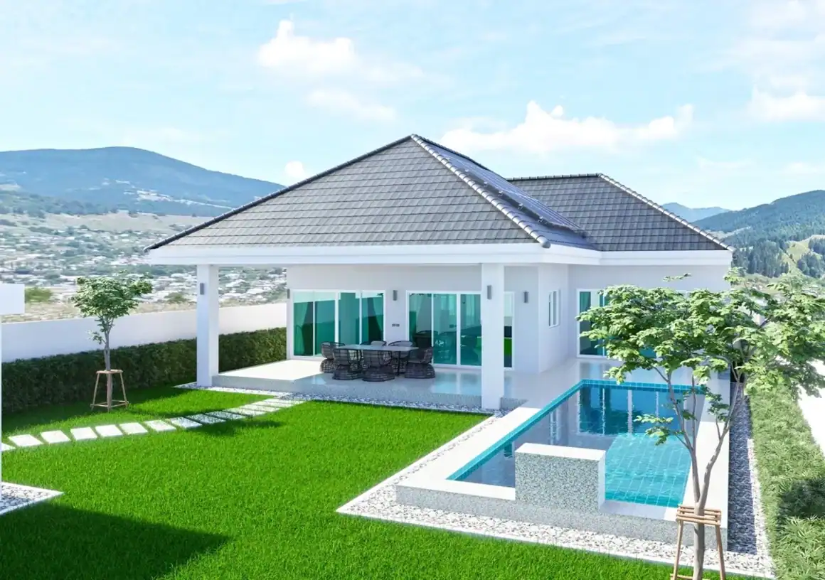 Stylish Smart Hamlet Two Black Mountain Golf Smart Hamlet Villas For Sale Hua Hin