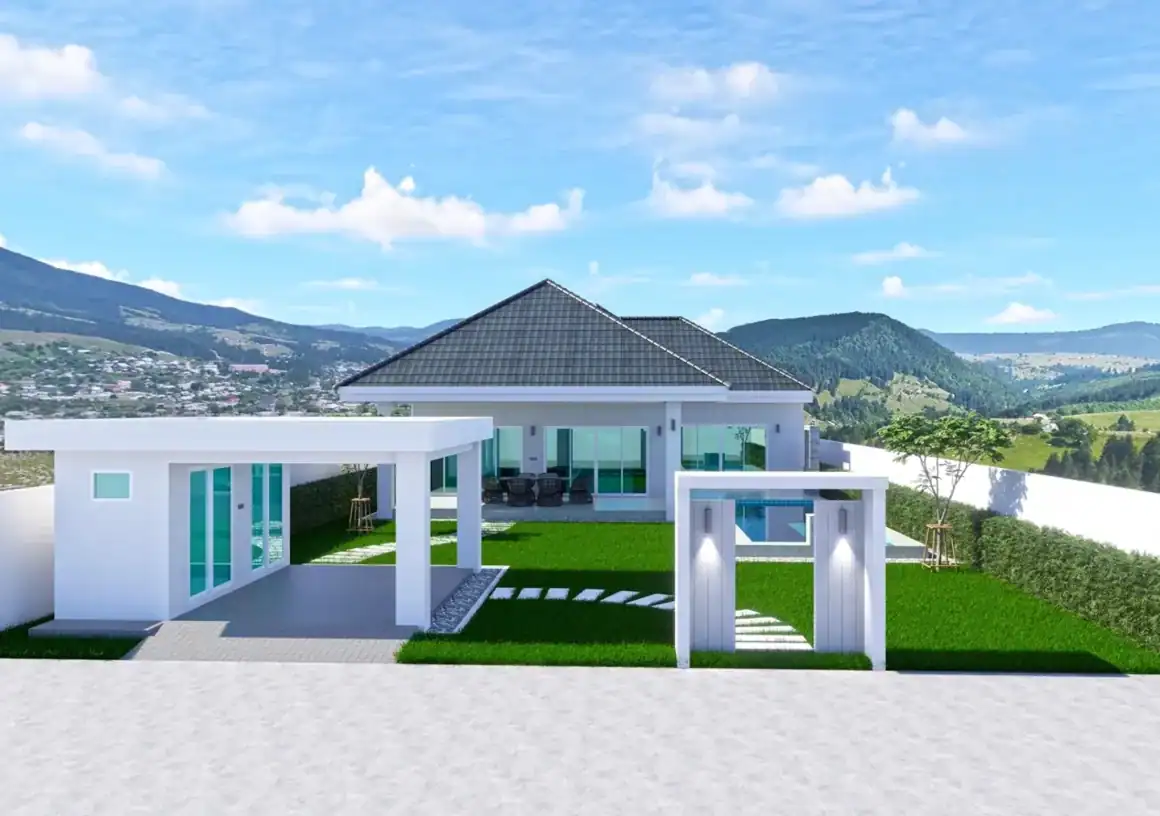 Modern Homes Near Black Mountain Golf Course Exclusive Hua Hin Homes For Sale