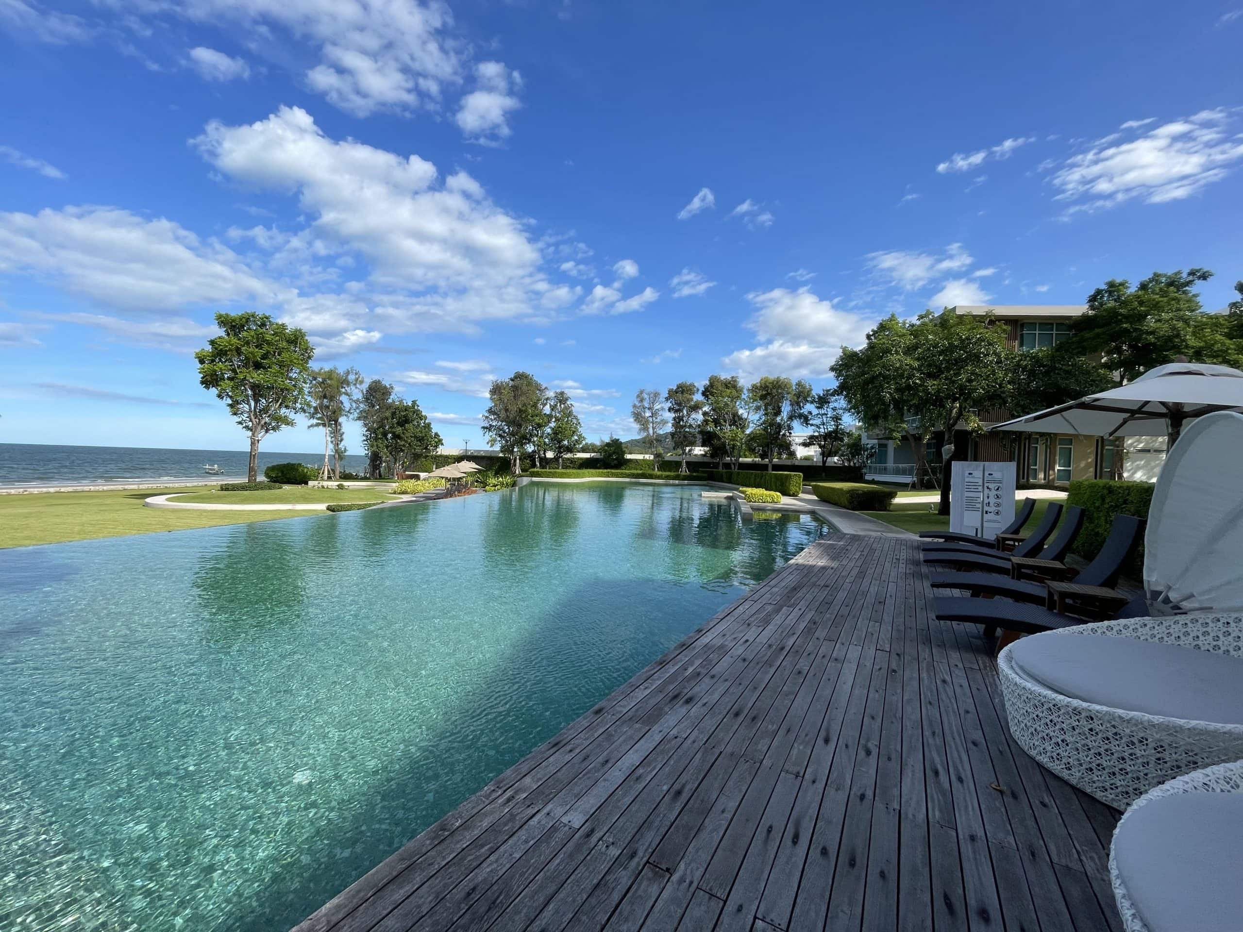 Two Bedroom Beachfront Ocean View Sale Hua Hin Sales Property Attraction